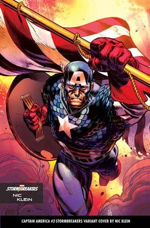 Captain America #3 NIC KLEIN STORMBREAKERS cover