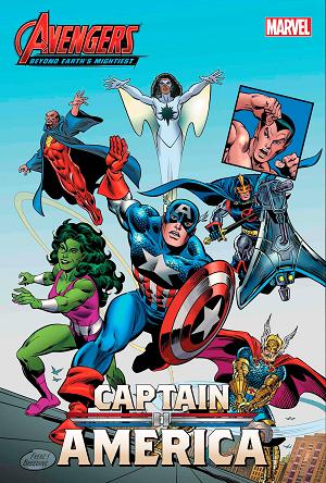Captain America #3 RON FRENZ AVENGERS 60TH cover