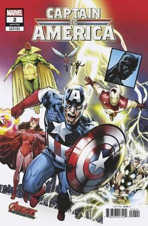 Captain America #2 PHIL JIMENEZ AVENGERS 60TH cover