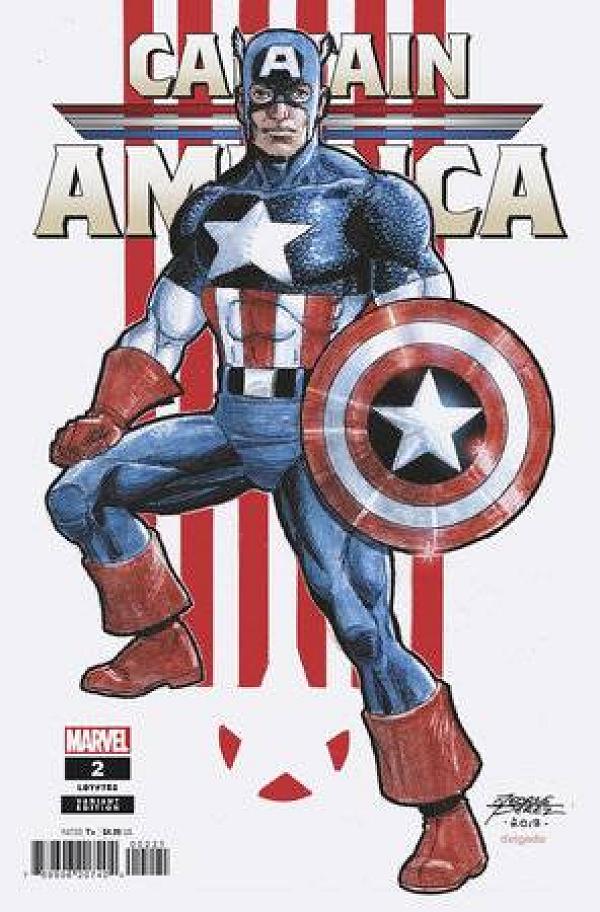 Captain America #2 GEORGE PEREZ cover