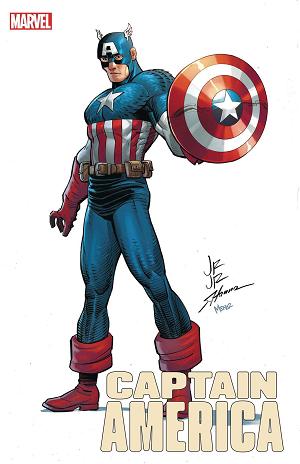 Captain America #1 JOHN ROMITA JR cover