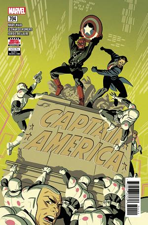 Captain America #704  cover