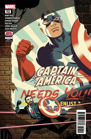 Captain America #702 cover
