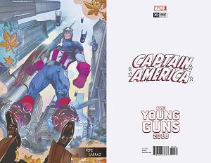 Captain America #702 LARRAZ YOUNG GUNS cover