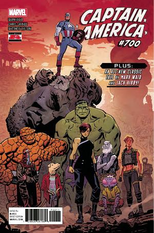 Captain America #700  cover