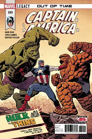 Captain America #699  cover