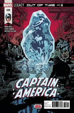 Captain America #698  cover