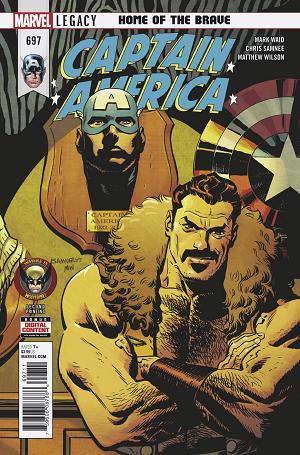 Captain America #697 2ND PTG SAMNEE cover