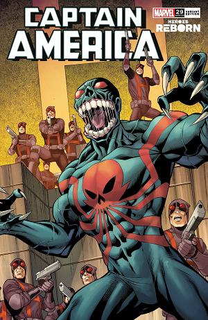 Captain America #29 PACHECO REBORN cover