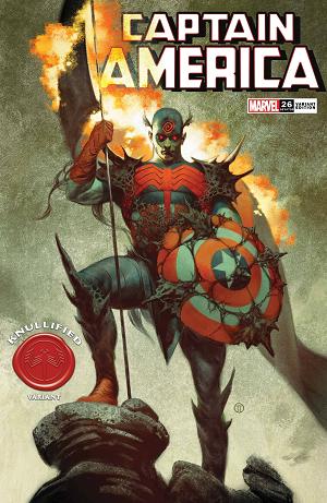 Captain America #26 TEDESCO KNULLIFIED cover
