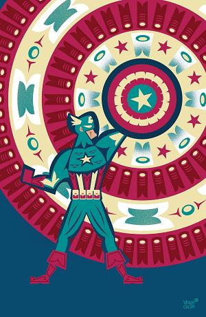 Captain America #25 VEREGGE CAPTAIN AMERICA cover