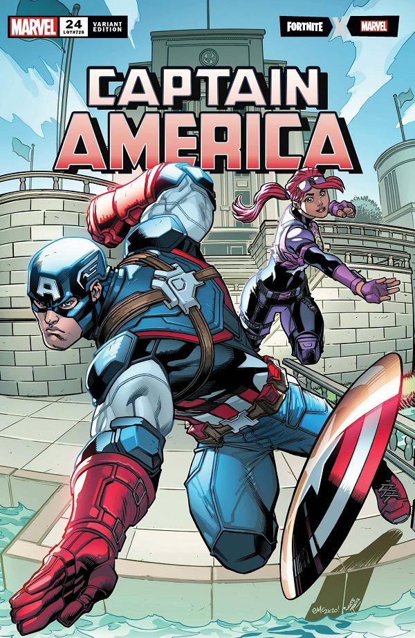 Captain America #24 MCGUINNESS FORTNITE cover