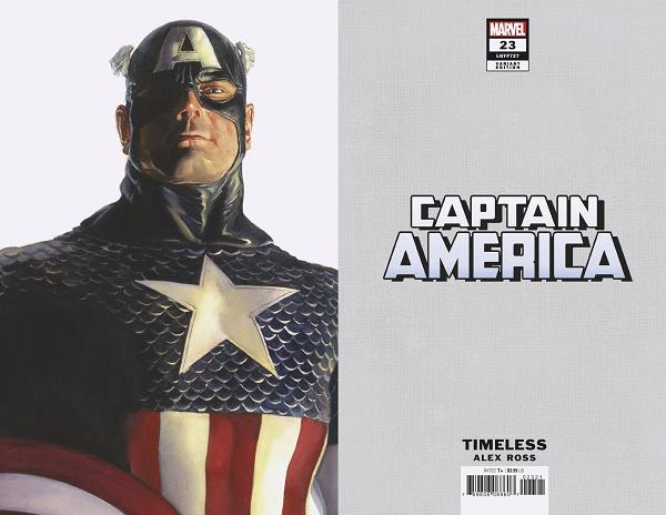 Captain America #23 ALEX ROSS CAPTAIN AMERICA TIMELESS cover