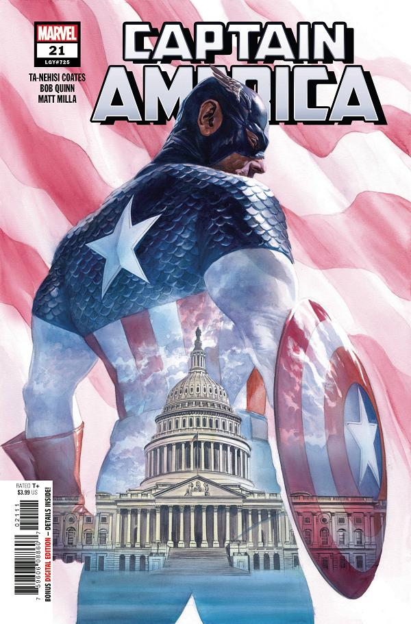 Captain America #21  cover