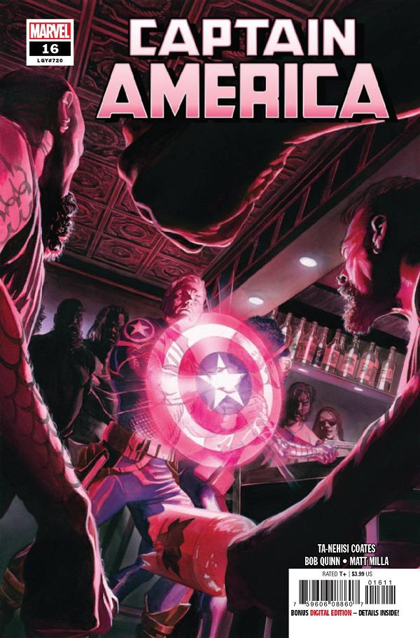 Captain America #16  cover