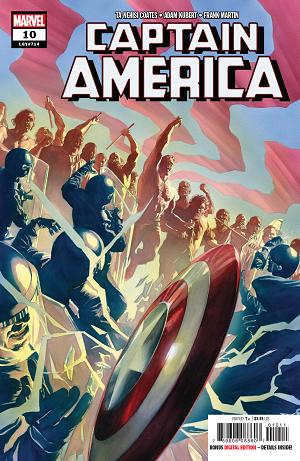 Captain America #10  cover