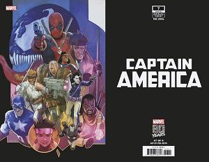 Captain America #7 NOTO MARVEL 80TH cover