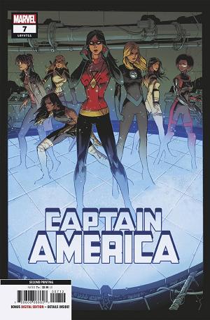Captain America #7 2ND PTG KUBERT cover