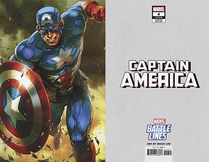 Captain America #4 MAXX LIM MARVEL BATTLE LINES cover