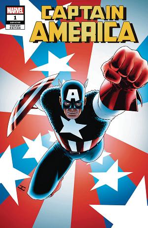 Captain America #1 CASSADAY cover