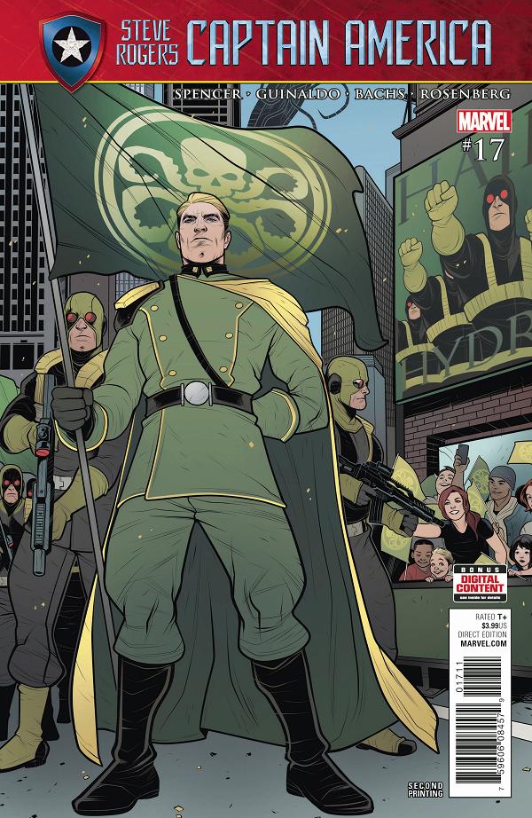 Captain America: Steve Rogers #17 2ND PTG TORQUE cover