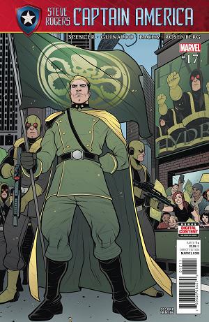 Captain America: Steve Rogers #17 2ND PTG TORQUE cover