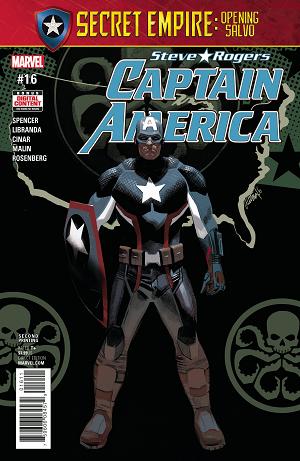 Captain America: Steve Rogers #16 2ND PTG ACUNA cover