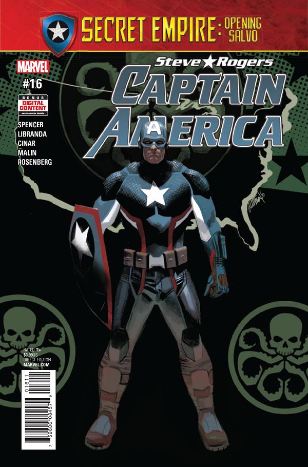 Captain America: Steve Rogers #16  cover