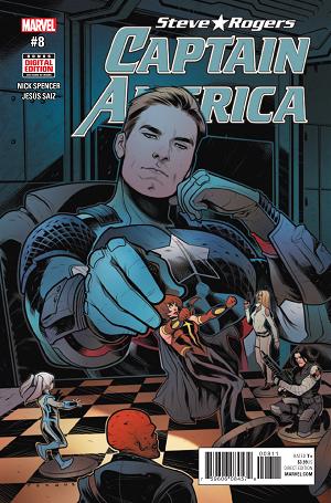 Captain America: Steve Rogers #8 cover