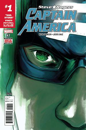 Captain America: Steve Rogers #7 2ND PTG HANS cover