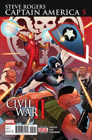 Captain America: Steve Rogers #5 cover