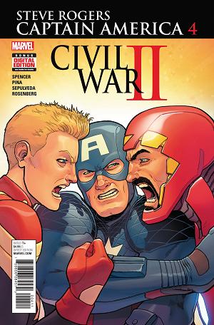 Captain America: Steve Rogers #4 cover