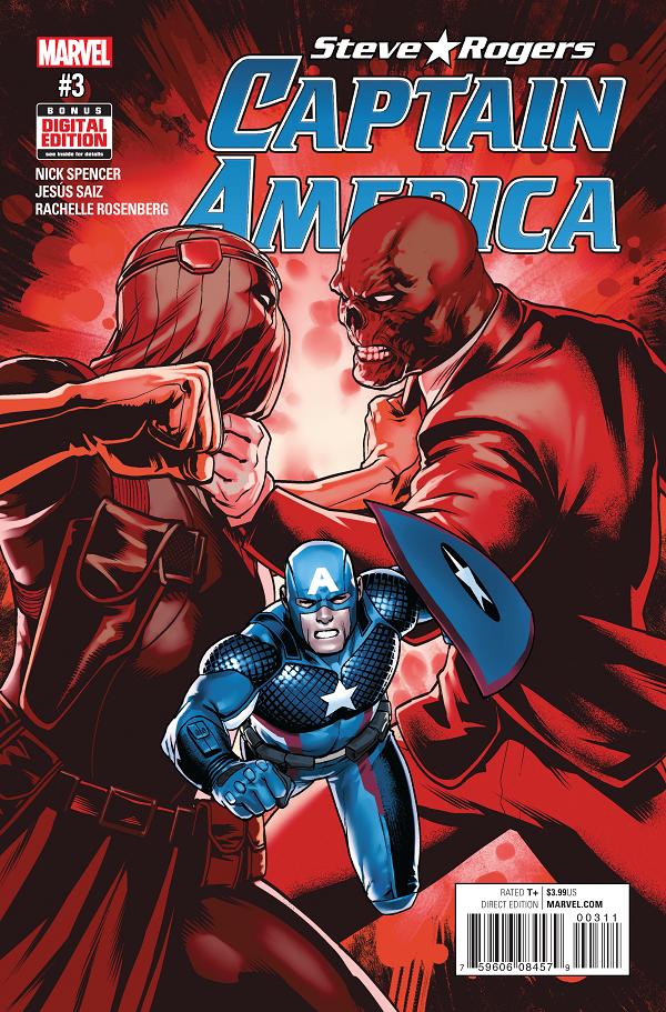 Captain America: Steve Rogers #3  cover