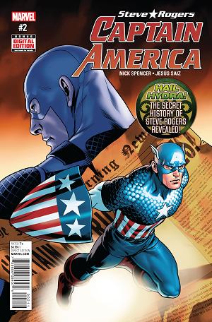 Captain America: Steve Rogers #2 cover
