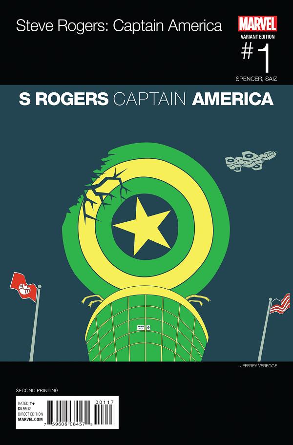 Captain America: Steve Rogers #1  cover