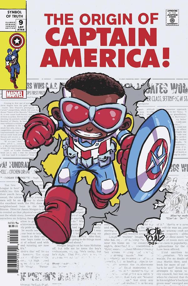 Captain America: Symbol Of Truth #9 YOUNG CLASSIC HOMAGE cover