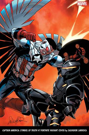 Captain America: Symbol Of Truth #1 LARROCA FORTNITE cover