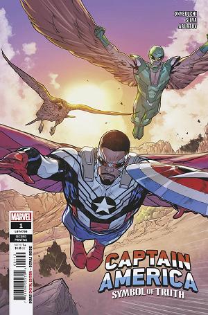 Captain America: Symbol Of Truth #1 2ND PTG SILVA cover