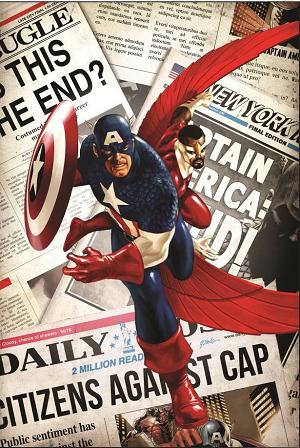 Captain America #15  cover