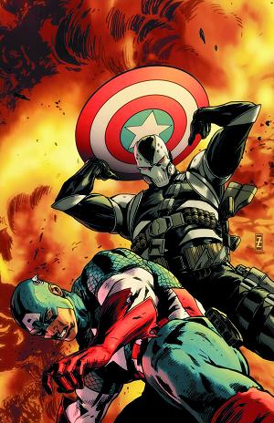 Captain America #13  cover