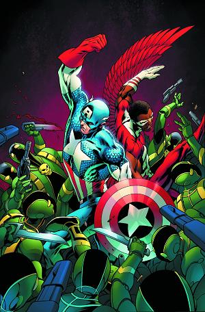 Captain America #10  cover