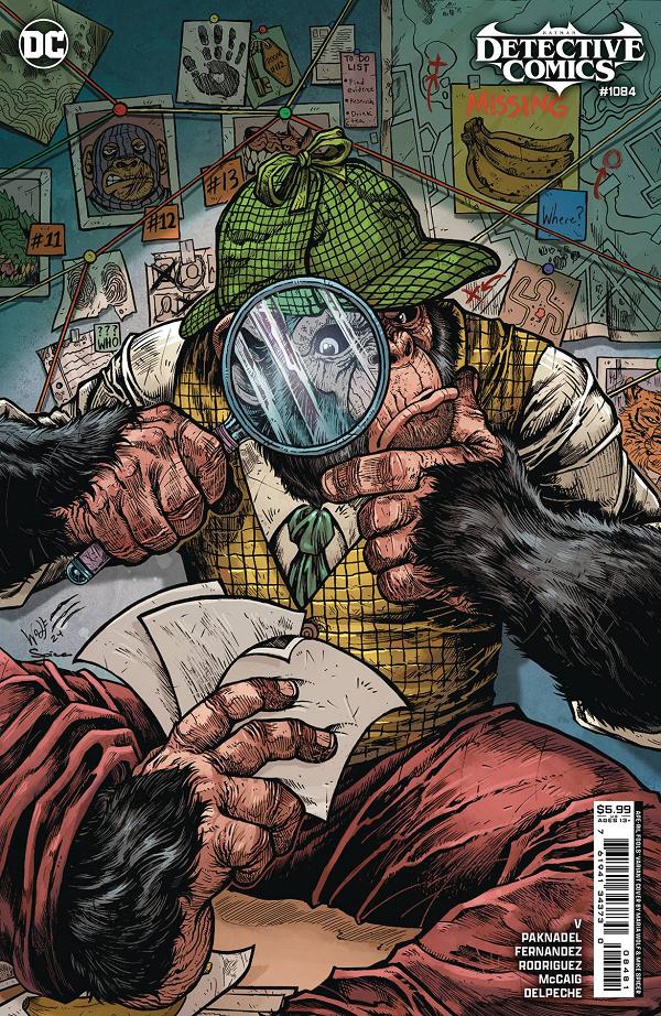 Detective Comics #1084 CVR E APRIL FOOLS DETECTIVE CHIMP CSV cover