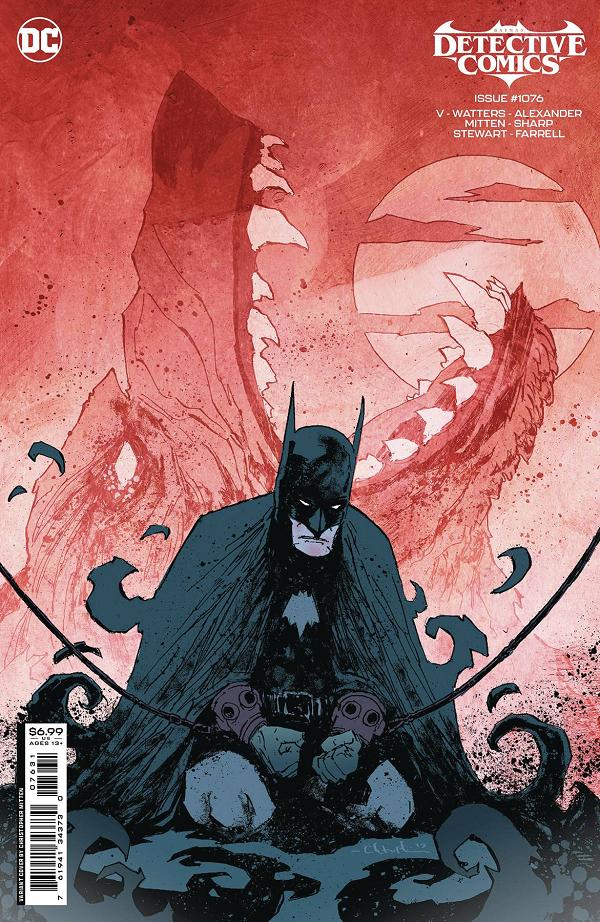 Detective Comics #1076 CVR C CHRISTOPHER MITTEN CSV cover