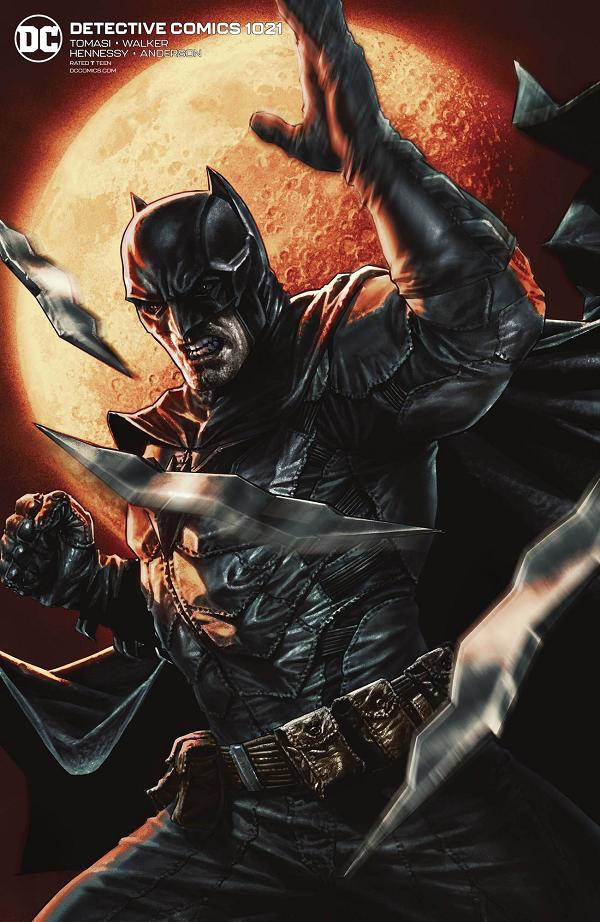 Detective Comics #1021 CARD STOCK LEE BERMEJO cover