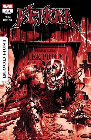 Venom #33 2ND PTG CAFU BLOOD SOAKED cover