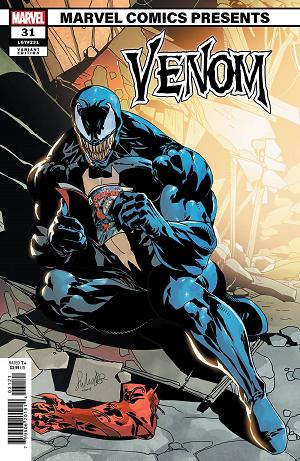 Venom #31 SALVADOR LARROCA MARVEL COMICS PRESENTS cover
