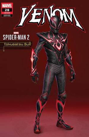 Venom #28 TOKUSATSU SUIT SPIDER-MAN 2 cover