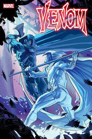 Venom #27 PETE WOODS KNIGHT`S END cover