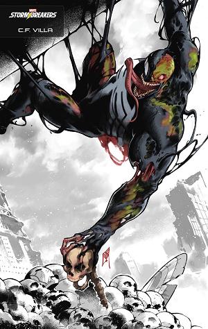 Venom #26 CF VILLA STORMBREAKERS cover