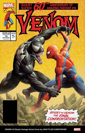 Venom #15 JTC CLASSIC HOMAGE cover